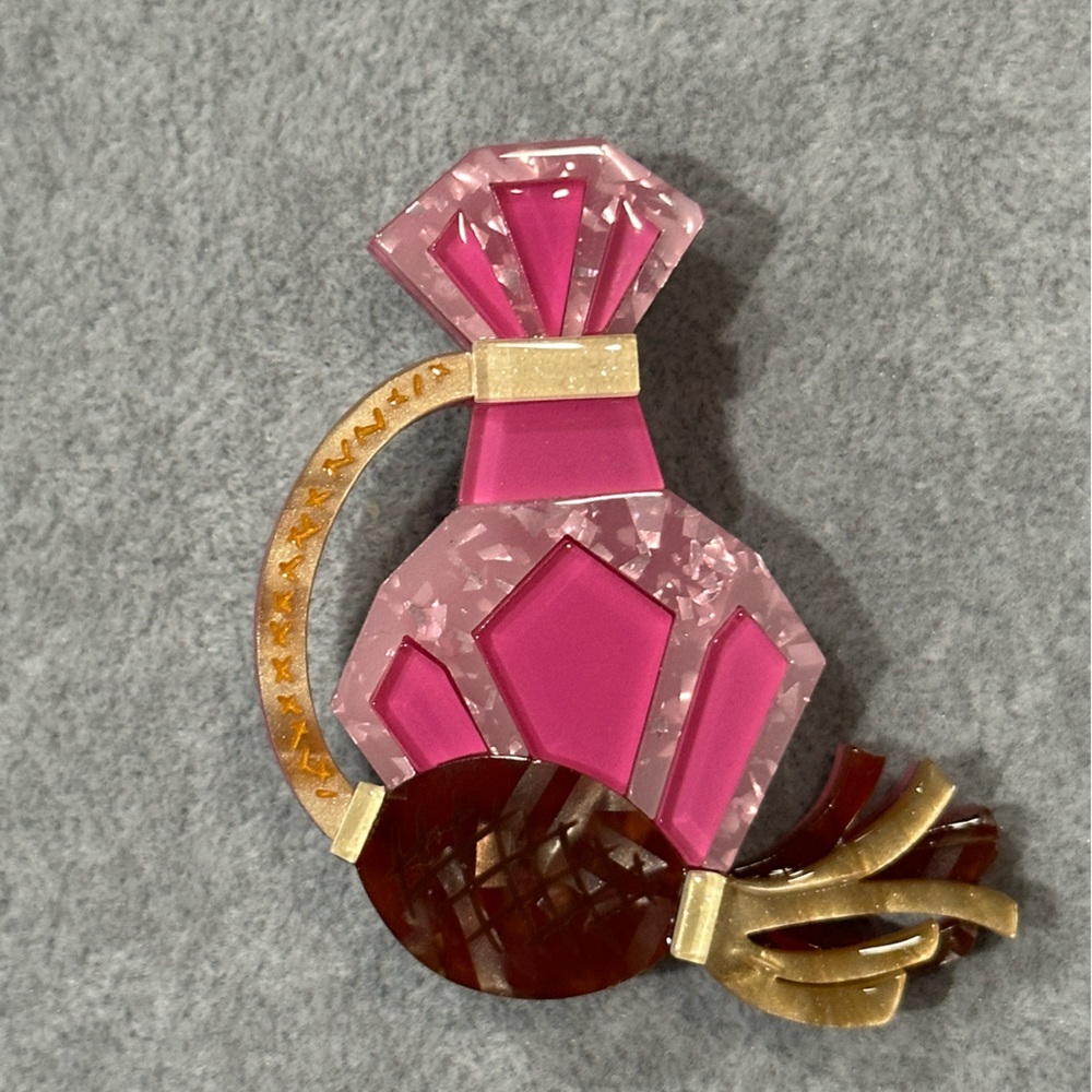 ERSTWILDER PARIS HOLIDAY “PARFUM D’ERSTWILDER” BROOCH